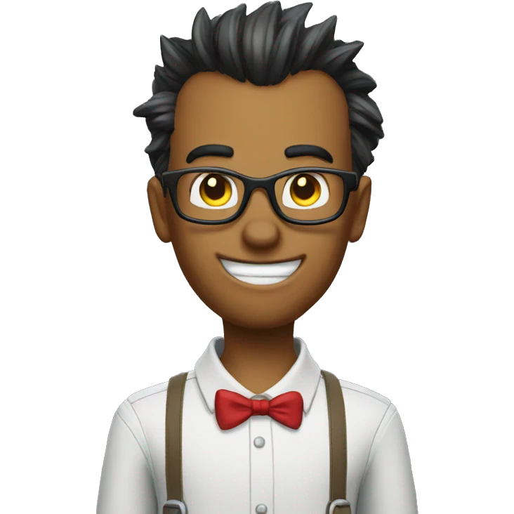 nerd sonic emoji