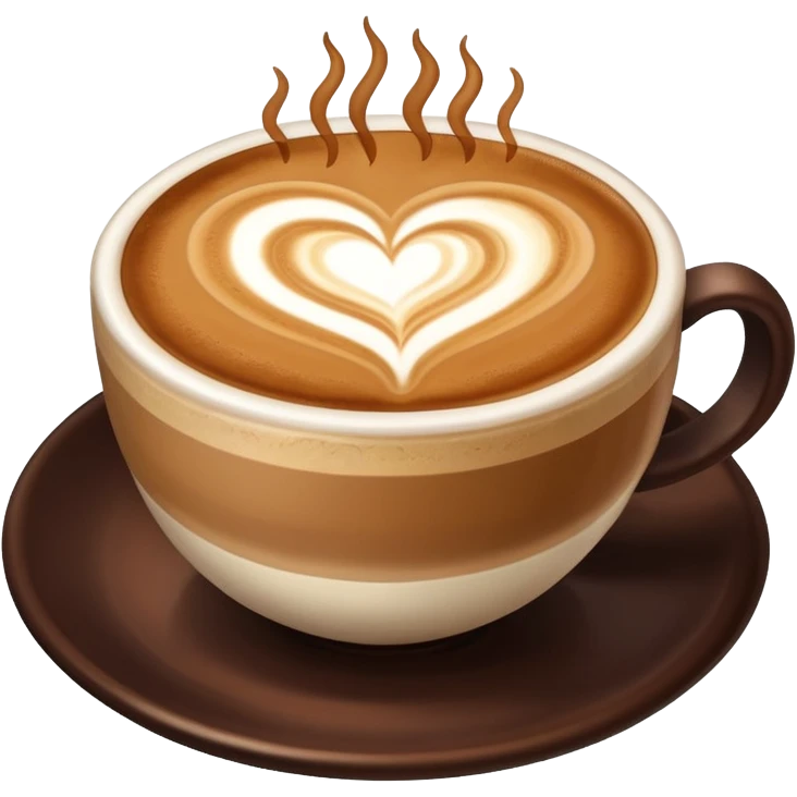 corazón cafe emoji