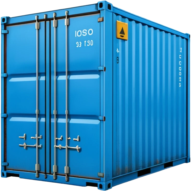 goods Contener emoji which is used for shipment of goods, single contaner emoji
