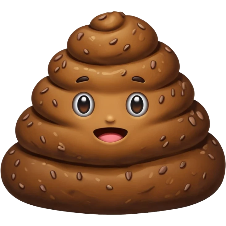 Create a poop emoji