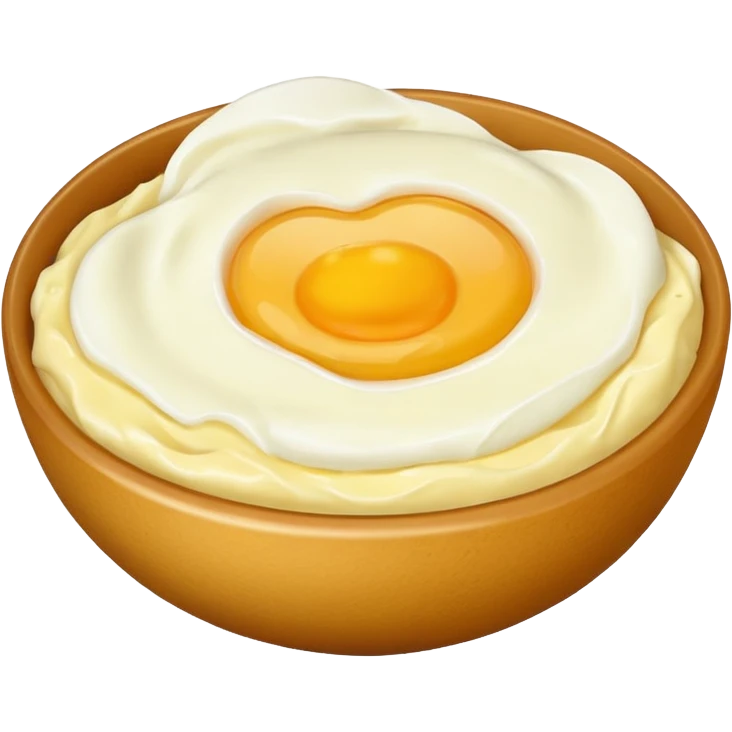 mashed egg emoji