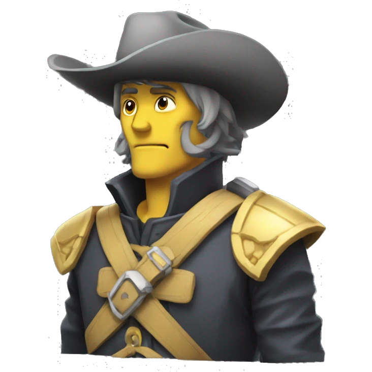 Mortis sur les épaules de colt emoji