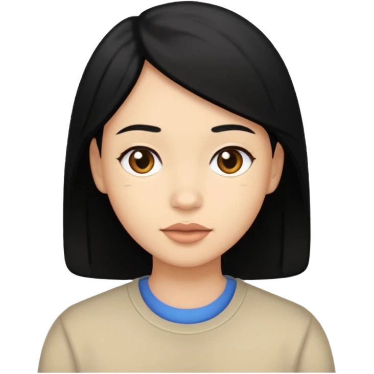 Negra da pele clar emoji