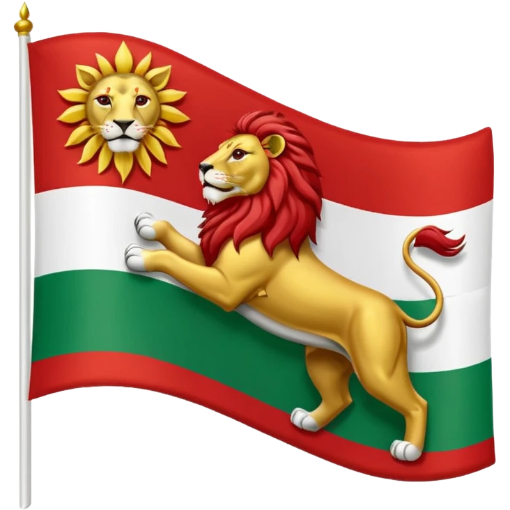 پرچم پهلوی emoji