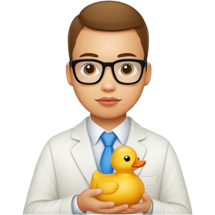 programmer rubber duck emoji
