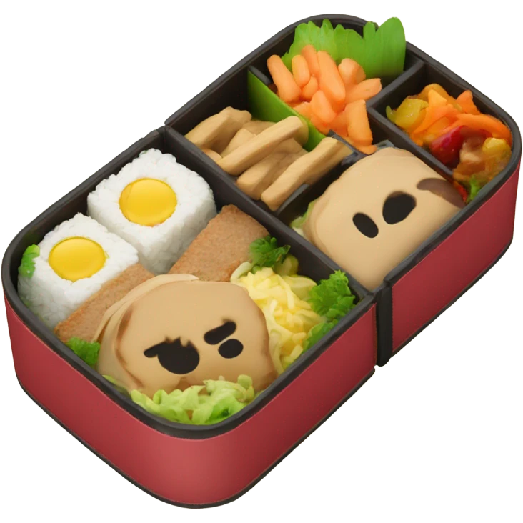 Bento box  emoji