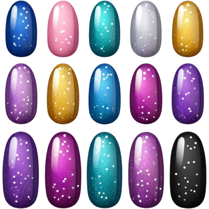 Nail inspo emoji
