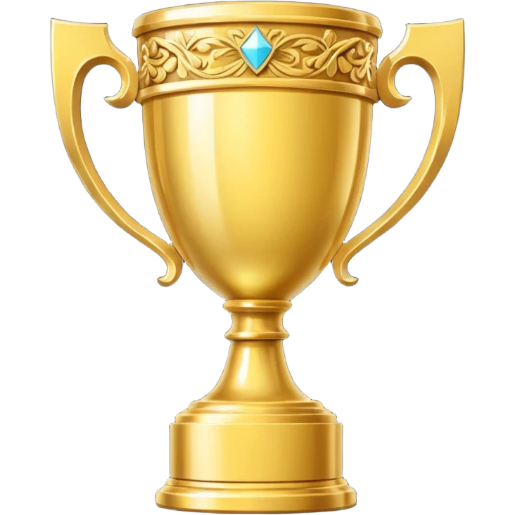 gold trophy emoji