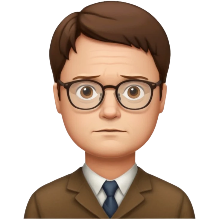 the office Dwight  emoji