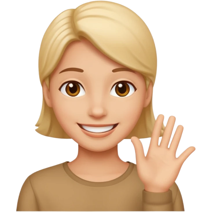 Привет emoji