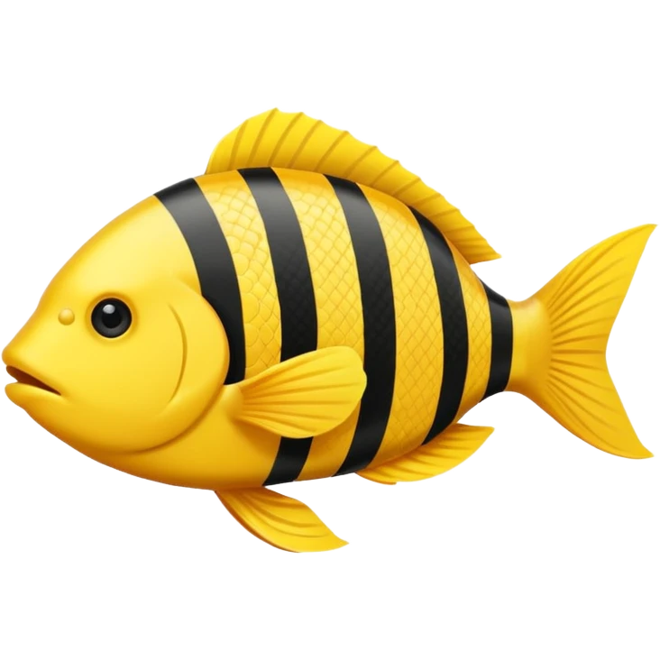 Yellow Fish emoji