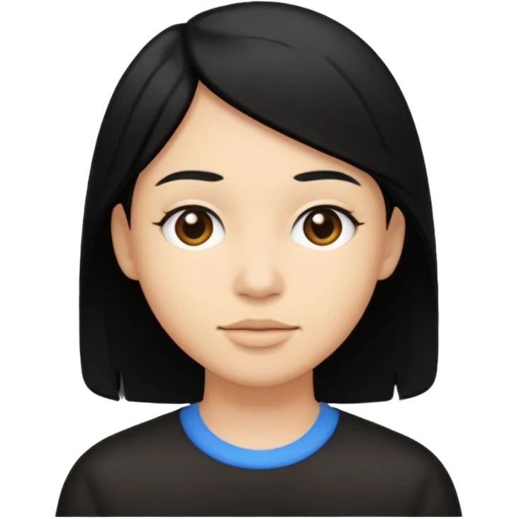 Negra da pele clar emoji