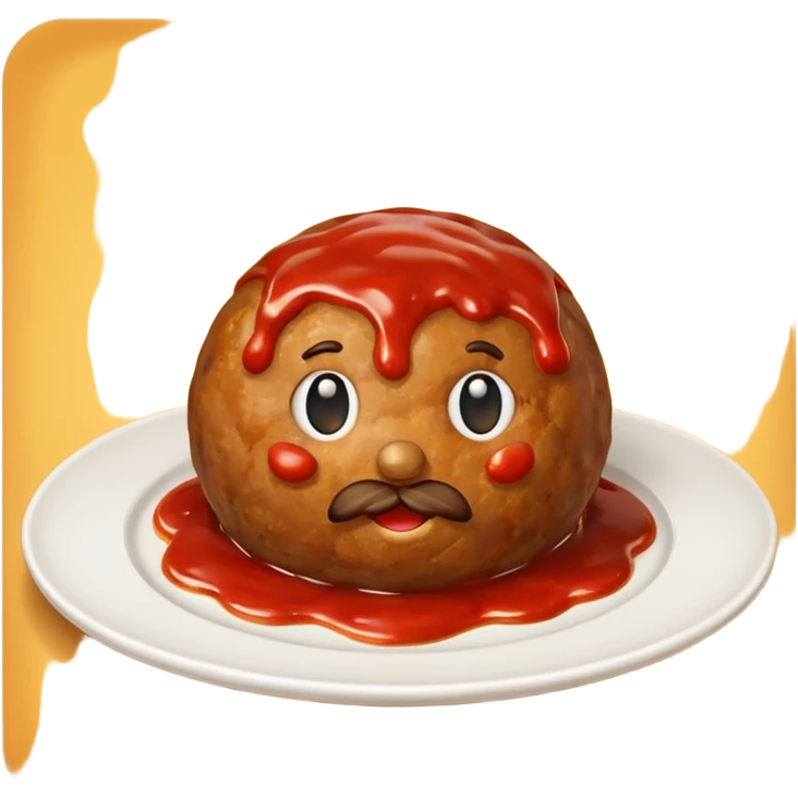 meatball restaurant emoji