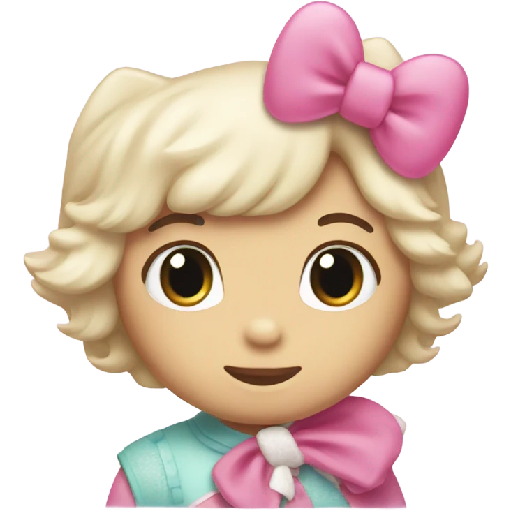 2 hello kitty emoji
