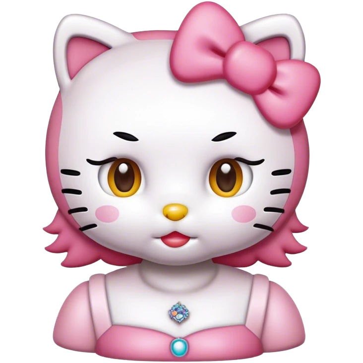 Hello kitty emoji