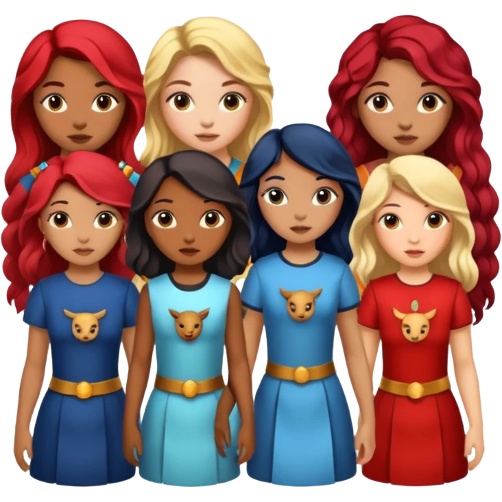 Zodiac girls emoji