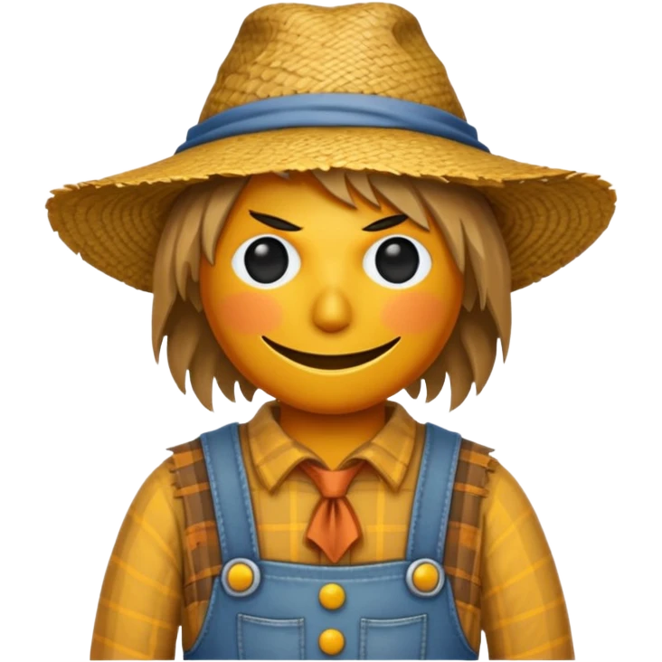 scarecrow emoji