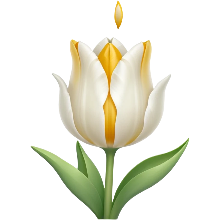 🤍🌷 emoji