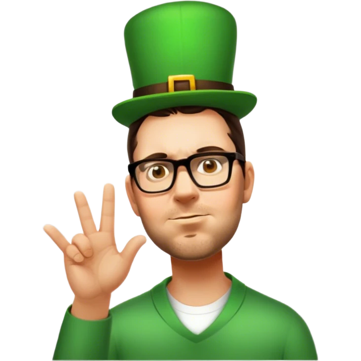 Irish Howdy emoji