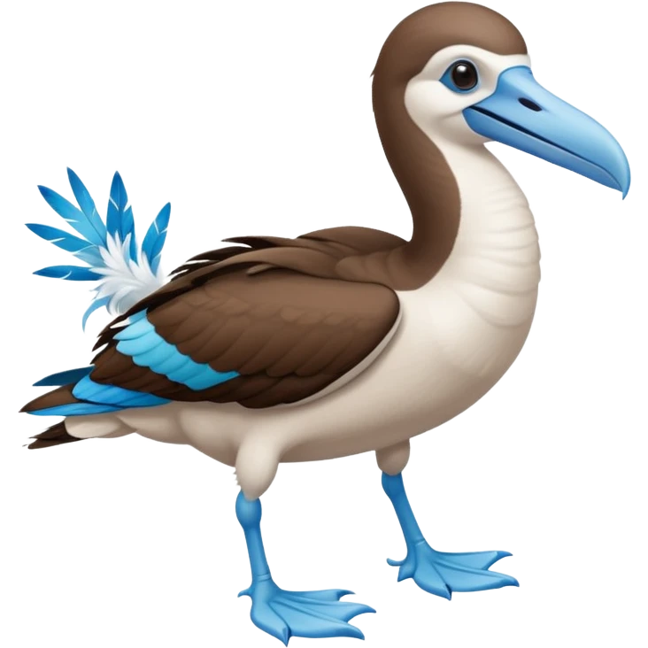 Blue-footed booby emoji