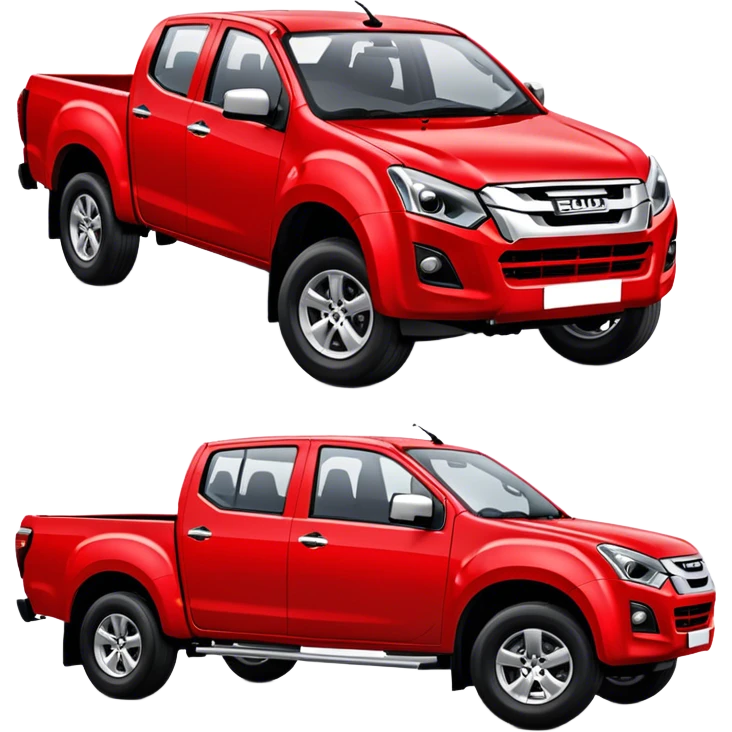 Isuzu D-MAX - Isuzu (Model Year: 2024) (Iconic colour: Red) emoji