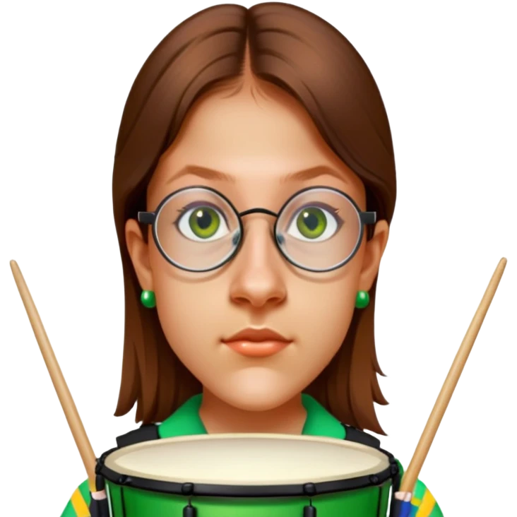 Festive Drummer emoji