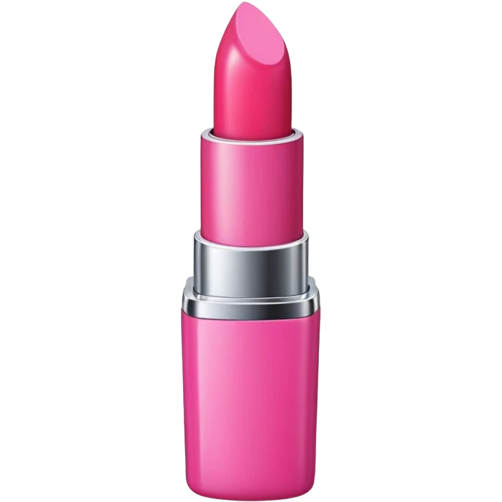 Pink lipstick emoji