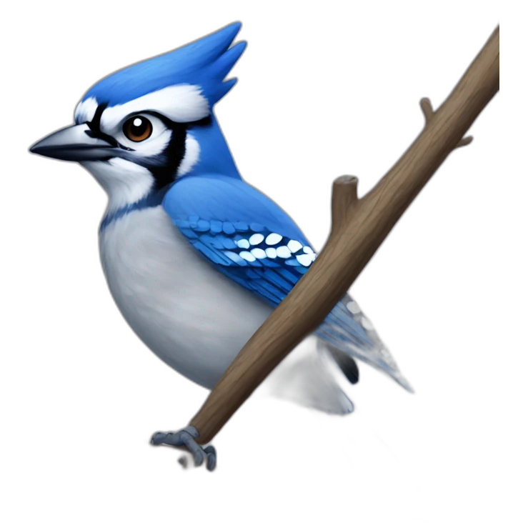 Blue Jay Hawk emoji