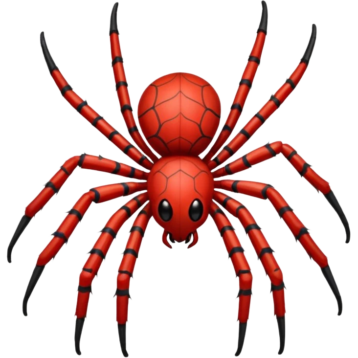 🕷️ красный emoji