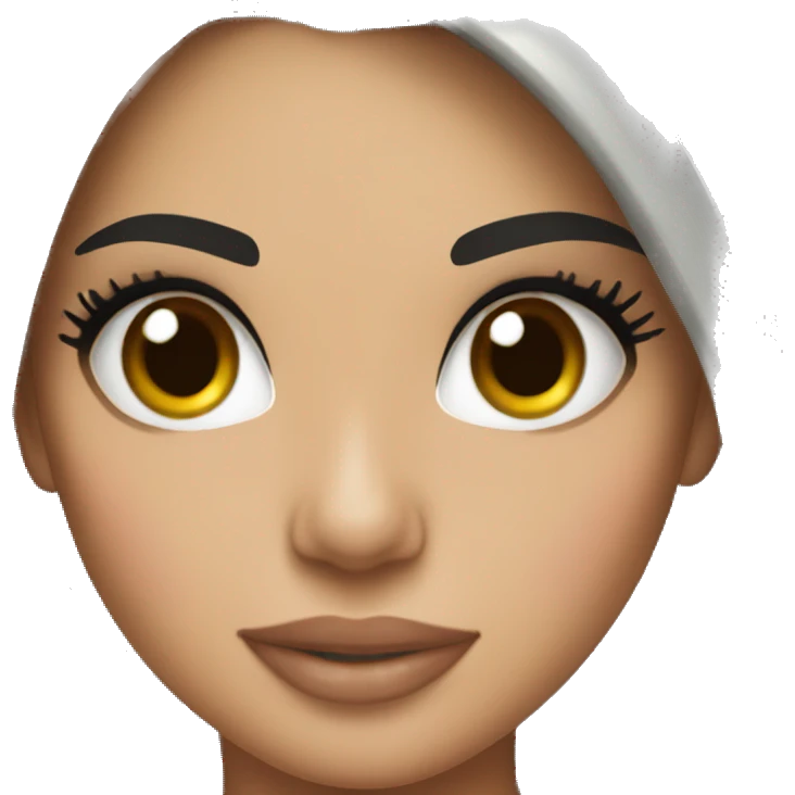 Cheerleader Kim Kardashian emoji