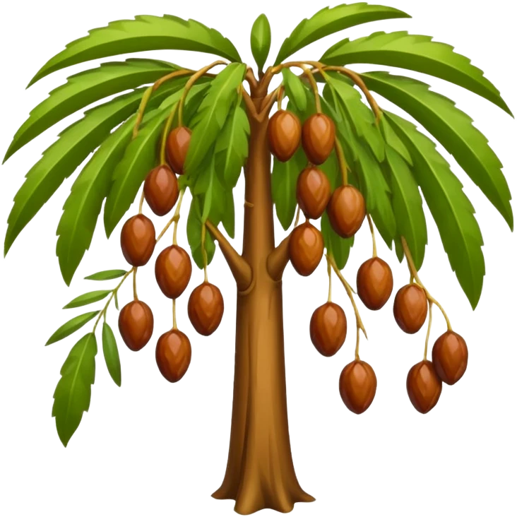 Dates tree emoji