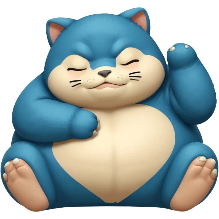 snorlax but same as anime  emoji