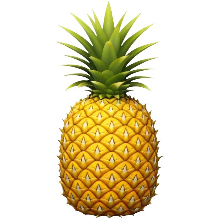 a simple pineapple emoji