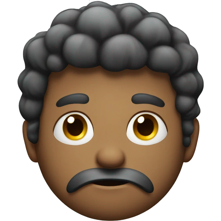 Cold funny face emoji
