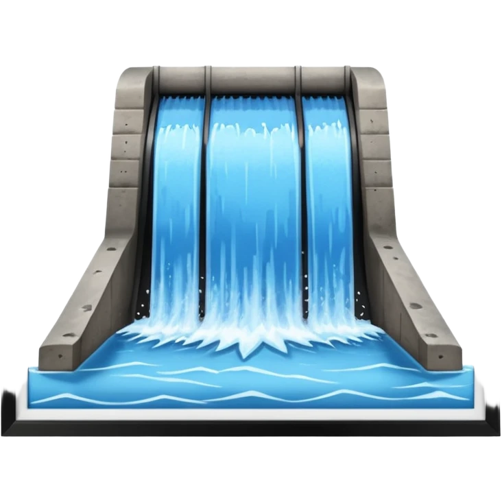 water dam emoji