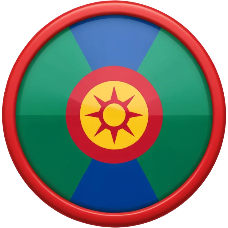 Drapeau gitan emoji