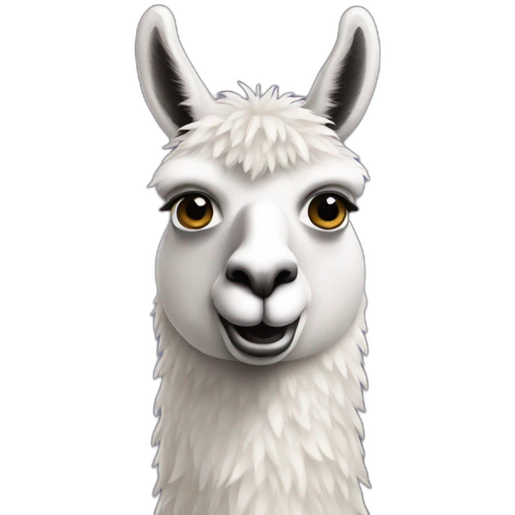 llama hacker emoji