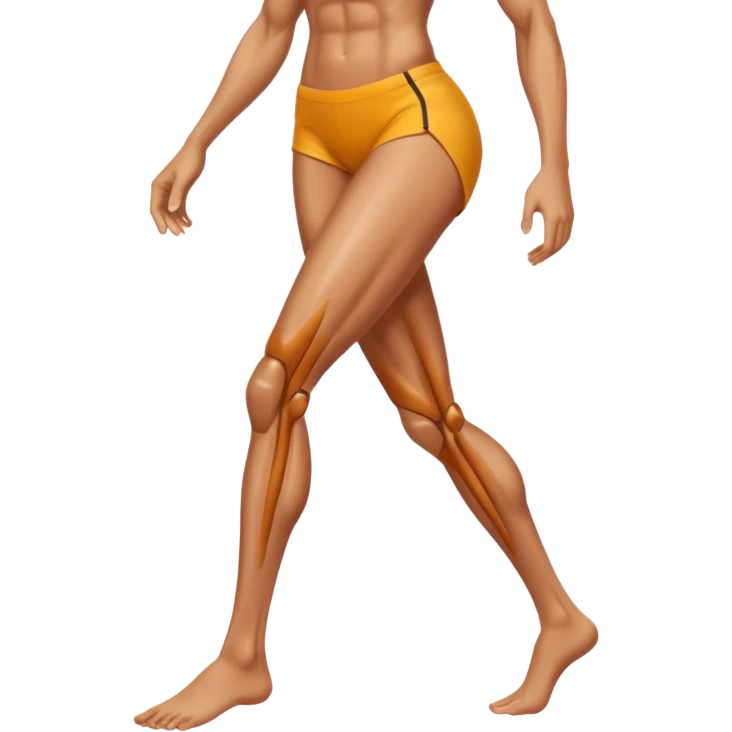 Create leg muscle  emoji emoji