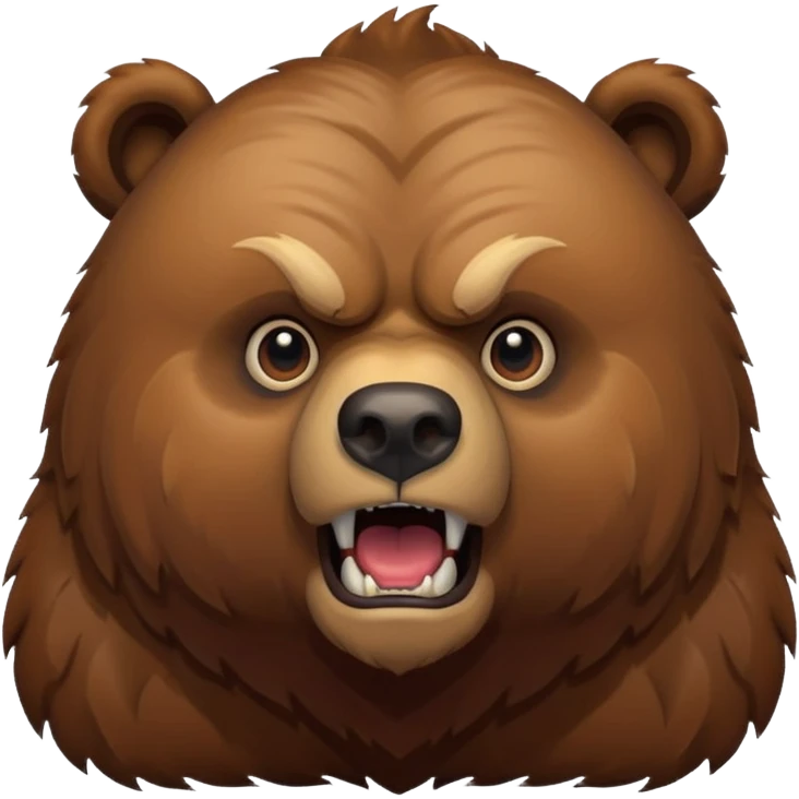 Grizzly bear emoji