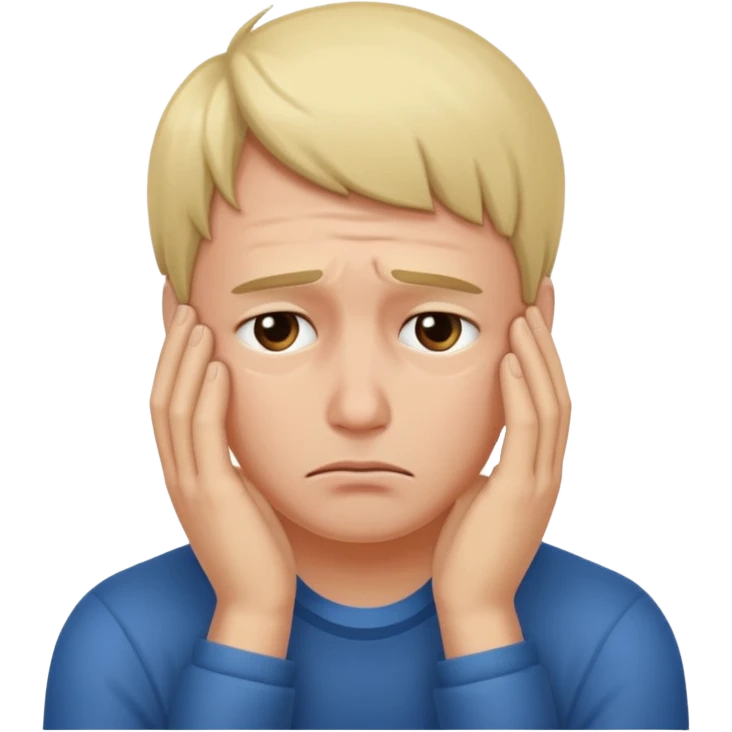 Sad Facepalm emoji