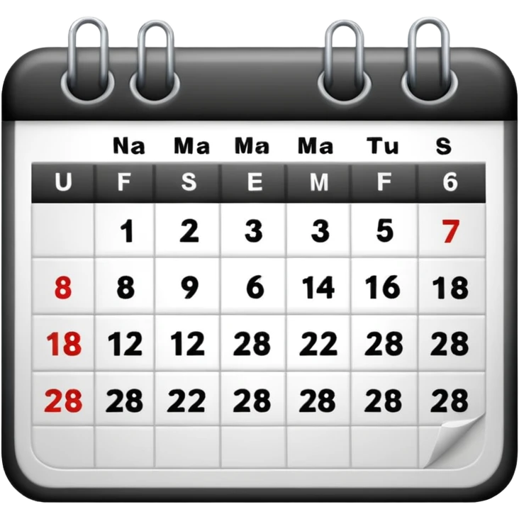 calender emoji