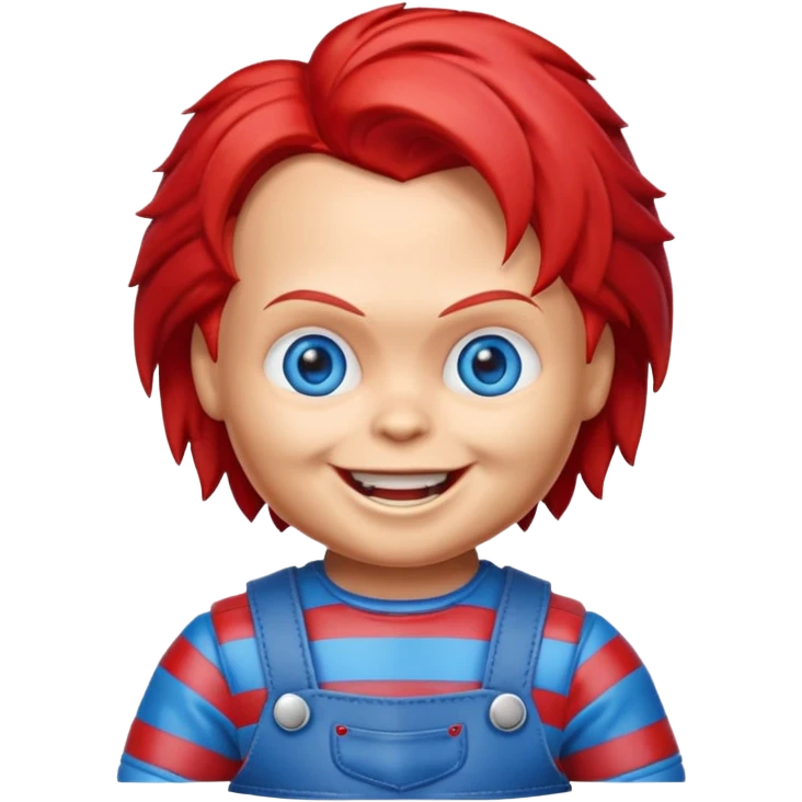 Un emojin de chuky emoji