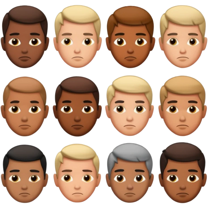 thinking men emoji