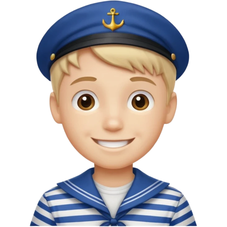 boy sailor emoji