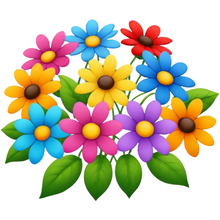 цветы emoji