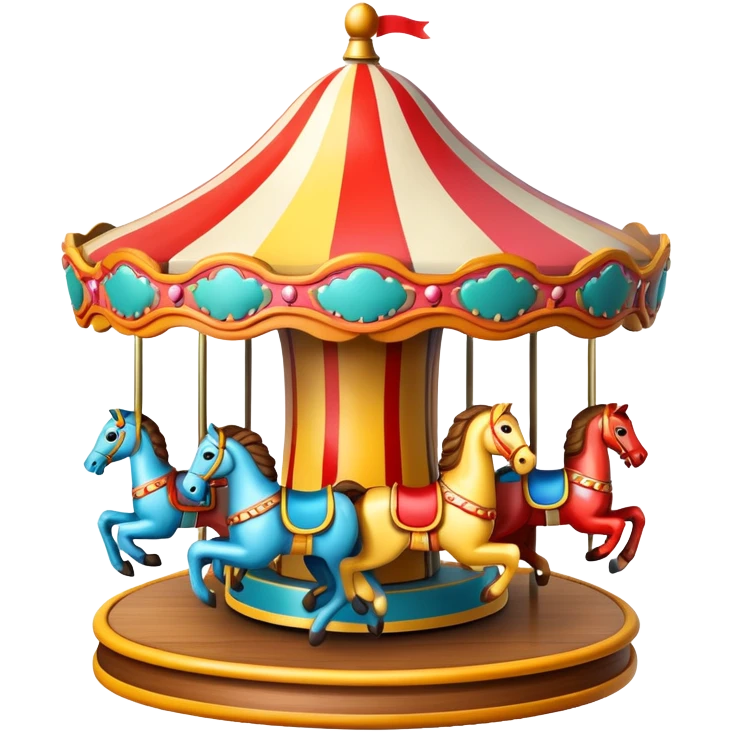 Merry go around emoji