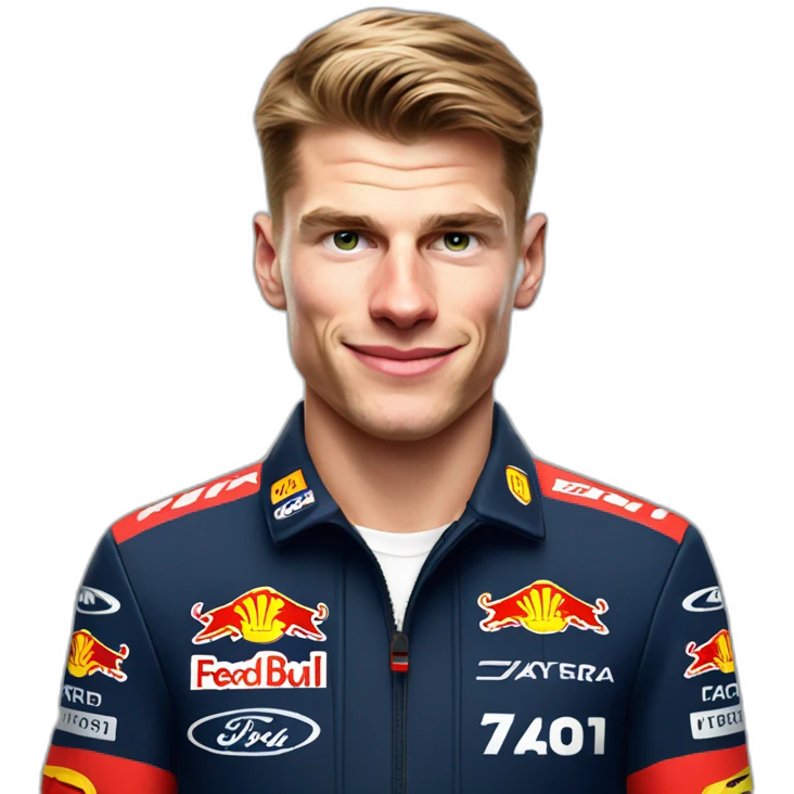 Max verstappen en ferrari  emoji