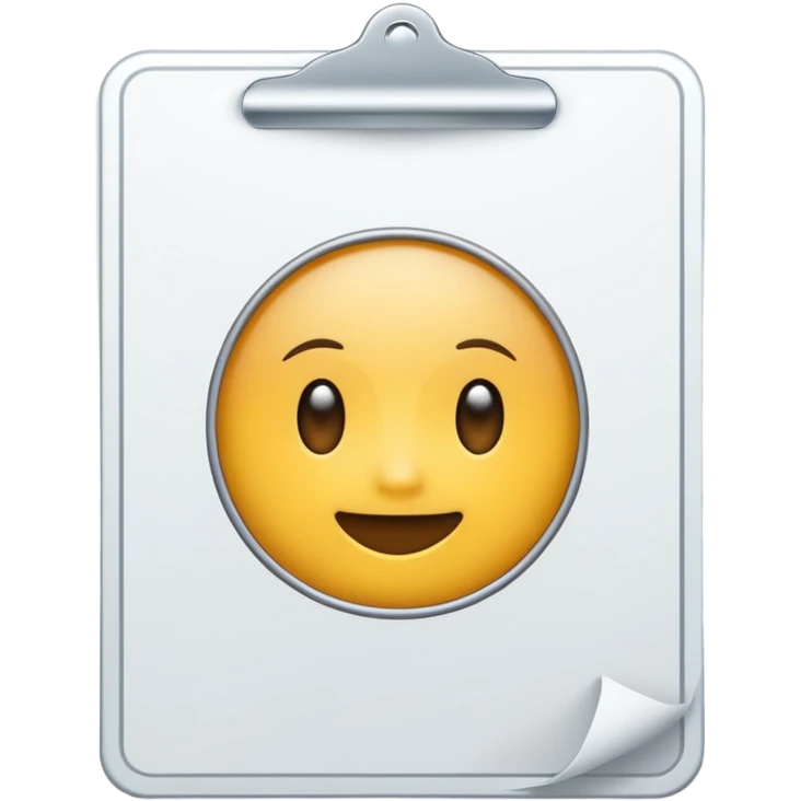 test completion sheet emoji