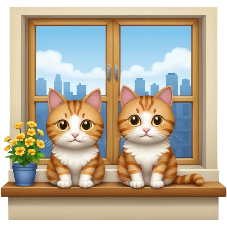 Cats on Windowsills emoji