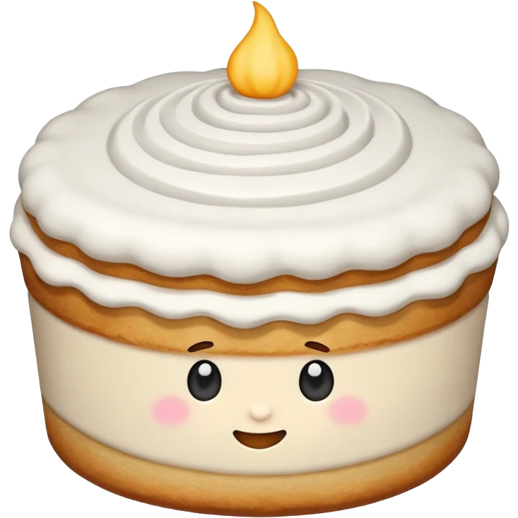 flour cake emoji